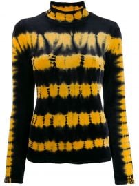 Proenza Schouler tie-dye turtleneck top tie-dye turtleneck top at Farfetch